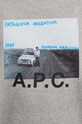 A.P.C. tricou din bumbac COEMV.H26058 gri