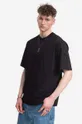 Bavlněné tričko A-COLD-WALL* Utilty T-shirt ACWMTS117 BLACK