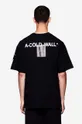 Памучна тениска A-COLD-WALL* Monograph T-shirt ACWMTS124 BLACK черен