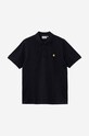 Carhartt WIP polo in cotone I023807 blu navy AA00