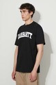 Βαμβακερό μπλουζάκι Carhartt WIP μαύρο I028990