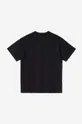 μαύρο Βαμβακερό μπλουζάκι Carhartt WIP Script Embroidery