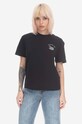 Carhartt WIP t-shirt bawełniany Carhartt WIP W' S/S New Frontier T I031696 BLACK nadruk czarny I031696