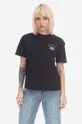 czarny Carhartt WIP t-shirt bawełniany Carhartt WIP W' S/S New Frontier T I031696 BLACK Męski