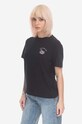 Odzież Carhartt WIP t-shirt bawełniany Carhartt WIP W' S/S New Frontier T I031696 BLACK I031696 czarny