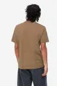 Carhartt WIP cotton T-shirt New Frontier T-shirt brown