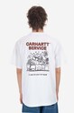 Carhartt WIP cotton T-shirt Car Repair T-shirt Planet friendly white I031756
