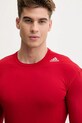 adidas t-shirt treningowy TECHFIT BASE czerwony D82089