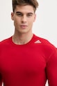 adidas t-shirt treningowy TECHFIT BASE czerwony D82089