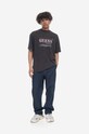 Guess t-shirt Washed Grid Logo Tee M3GI31.K9XF3 czarny