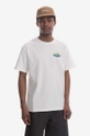 white Gramicci cotton t-shirt Summit Tee Men’s