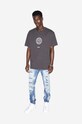 KSUBI t-shirt bawełniany nadruk czarny MSP23TE009