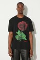 KSUBI cotton t-shirt cotton black MSP23TE014