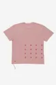 różowy KSUBI t-shirt bawełniany Męski