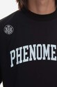 Бавовняна футболка Phenomenon Collage Logo Mock MHTDSJA01BK чорний