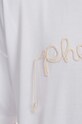Odzież Phenomenon t-shirt bawełniany x MCM MHTDSJA02WT biały
