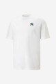 Puma t-shirt bawełniany gładkie biały 539840.02