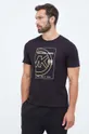 czarny Michael Kors t-shirt lounge bawełniany Męski