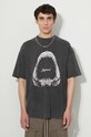 Represent cotton T-shirt Shark Jaws gray M05237.20