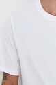 Bavlněné tričko Samsoe Samsoe M10000001 bílá