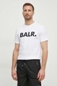 BALR. t-shirt bawełniany biały B1112.1048.NOS