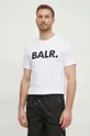 biały BALR. t-shirt bawełniany