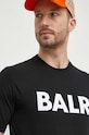 BALR. t-shirt bawełniany czarny B1112.1048.NOS