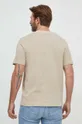 Βαμβακερό μπλουζάκι Marc O'Polo μπεζ