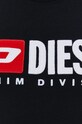 Bavlnené tričko Diesel T-ISCO-DIV A10508.0GRAI čierna