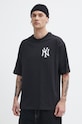 New Era tricou din bumbac negru 60416723
