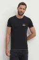 czarny Aeronautica Militare t-shirt