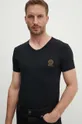 czarny Versace t-shirt