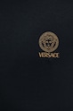Versace t-shirt bawełniany AUU01005.1A10011 czarny