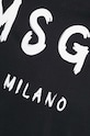 Хлопковая футболка MSGM 2000MM510.200002 чёрный