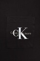 Бавовняна футболка Calvin Klein Jeans чорний J30J320936
