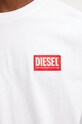 Diesel t-shirt bawełniany T-BOXT-LAB A14947.0NIAR biały