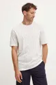 Бавовняна футболка Armani Exchange білий 8NZTCW.ZJH4Z.NOS