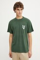 Бавовняна футболка Naked Wolfe бавовна зелений classic.tee