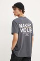 Βαμβακερό μπλουζάκι Naked Wolfe γκρί classic.tee