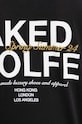 Хлопковая футболка Naked Wolfe classic.tee чёрный