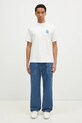 Ader Error tricou BMSGFYTS0104OW alb