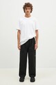 Bavlněné tričko 1017 ALYX 9SM Regular Fit Crewneck Tee AAMTS0484FA01 bílá