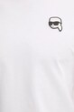 Karl Lagerfeld t-shirt bawełniany 500224.755710 biały