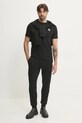 Хлопковая футболка Karl Lagerfeld 500224.755710 чёрный AA00
