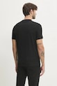 Ρούχα Βαμβακερό μπλουζάκι Karl Lagerfeld 500224.755710 μαύρο