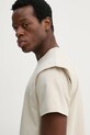 Heliot Emil t-shirt beige SS25.M.09.089.ST18.CO