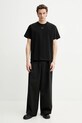 Μπλουζάκι Heliot Emil μαύρο SS25.M.09.114.BLK01.CO