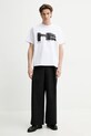 Μπλουζάκι Heliot Emil SS25.M.09.083.WHT02.CO λευκό AA00