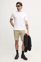Бавовняна футболка United Colors of Benetton 3BL0U10A8 білий AA00