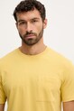 Bavlnené tričko United Colors of Benetton žltá 3BL0U10A8